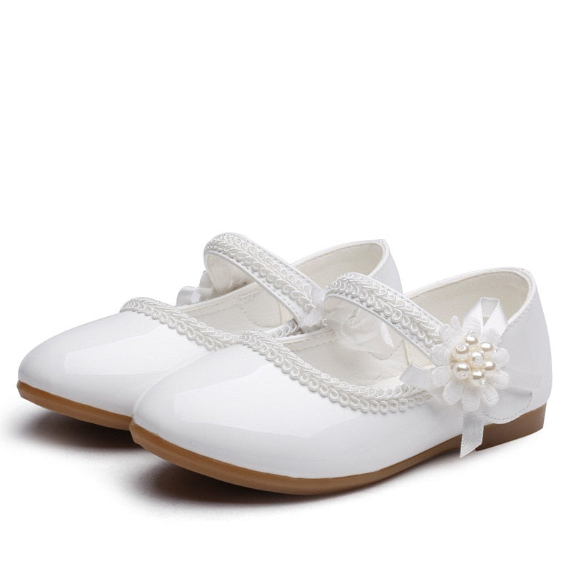 New Baby Girls Leather Dress Shoes - Forever Growth 
