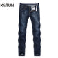 Slim Straight Denim Pants - Forever Growth 