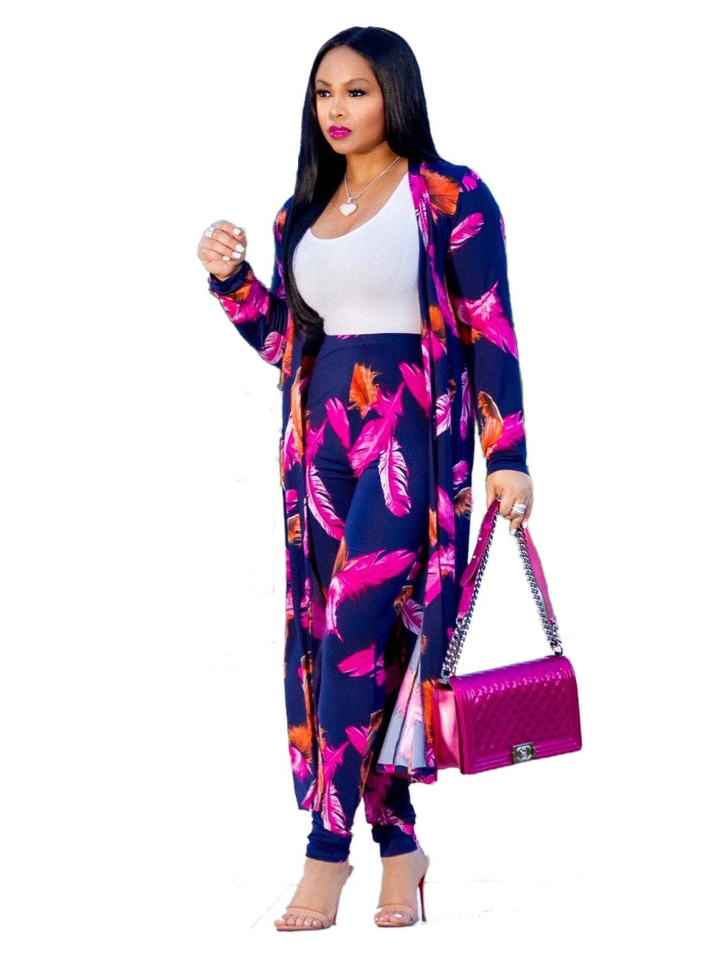 Printed Style Dashiki Suit Set - Forever Growth 