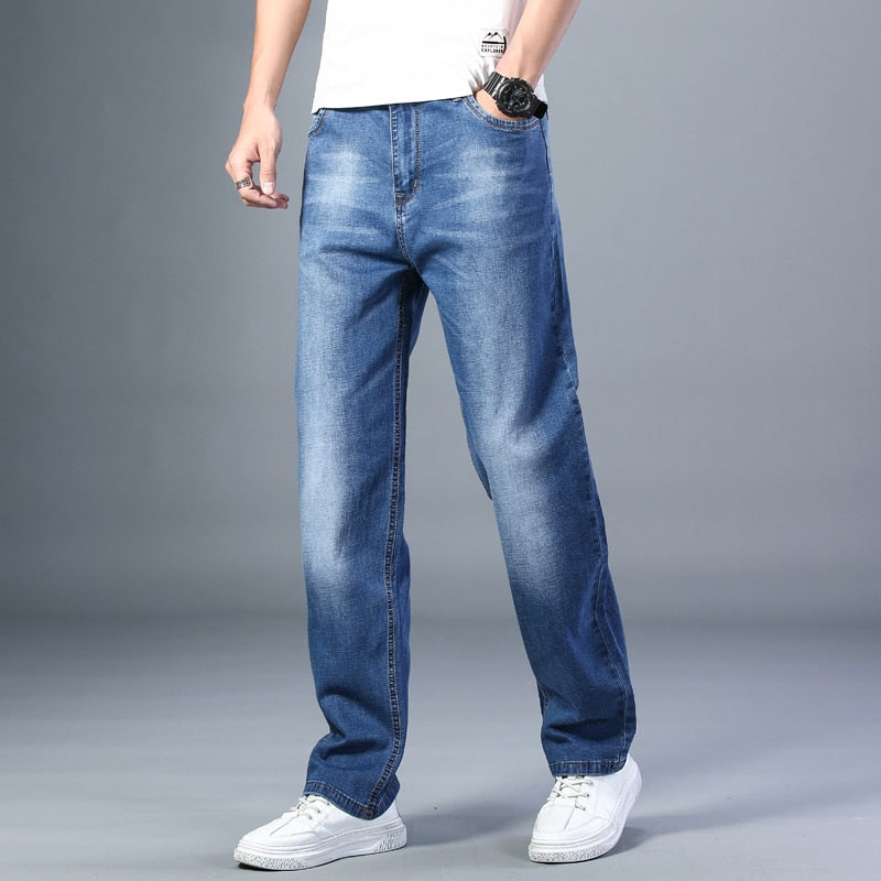 Thin Straight-leg Loose Classic Style Baggy - Forever Growth 