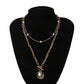Punk Multi Layered Pearl Choker Necklace - Forever Growth 