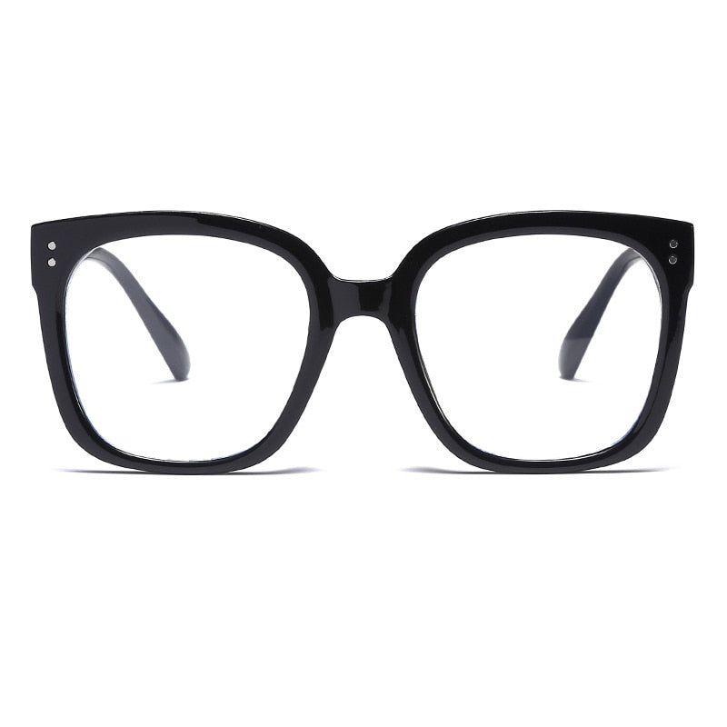 Oversized Square Frames Anti Blue Light Glasses - Forever Growth 