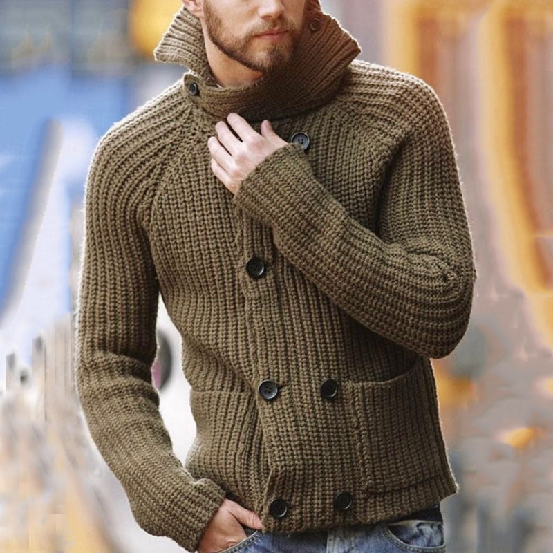 Trendy Knitted Long-Sleeve Turtleneck Sweater - Forever Growth 