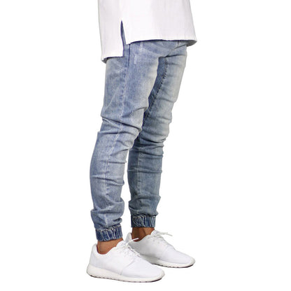 Jeans Ankle-Tied Trendy High Street Pants - Forever Growth 