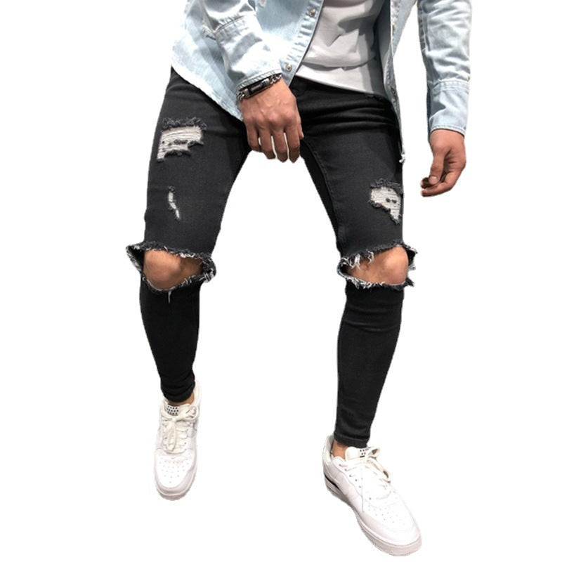 Distressed Skinny Jeans - Forever Growth 