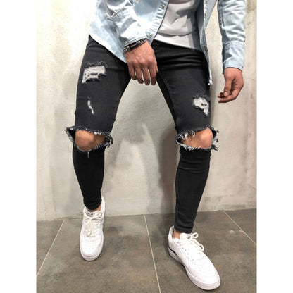 Distressed Skinny Jeans - Forever Growth 