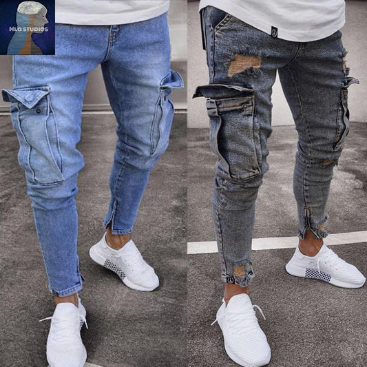 Trendy Long Slim Jeans - Forever Growth 