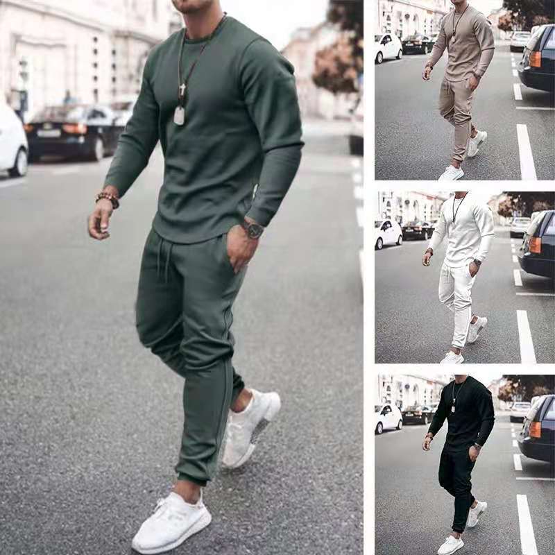 Long-Sleeved Casual Tracksuits - Forever Growth 
