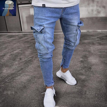 Trendy Long Slim Jeans - Forever Growth 