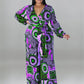 Plus Size Print Wide Leg Jumpsuits - Forever Growth 