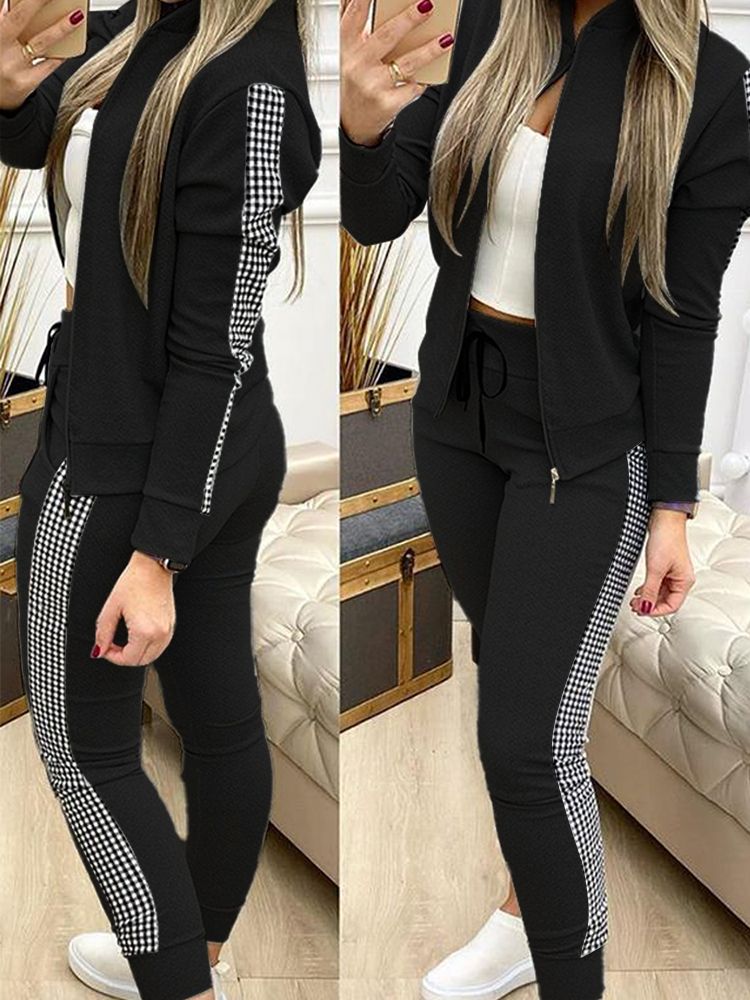 Casual Zipper Jacket+ Pants Set - Forever Growth 