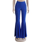 High Waist Flare Wide Ruffle Bell Bottom Pants - Forever Growth 