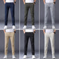 Classic Solid Color Thin Casual Pants - Forever Growth 