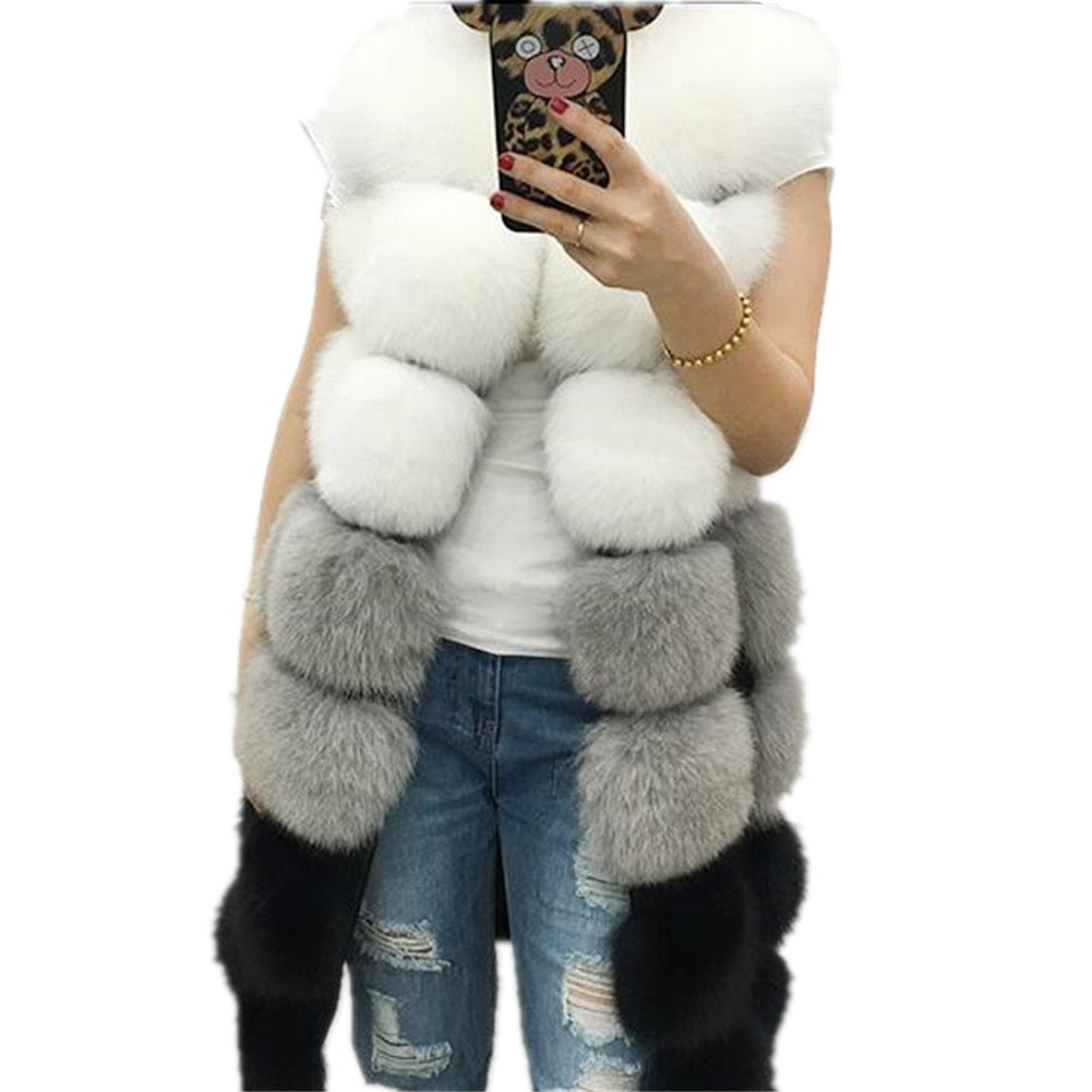 Warm Winter Fur Vest Coat - Forever Growth 