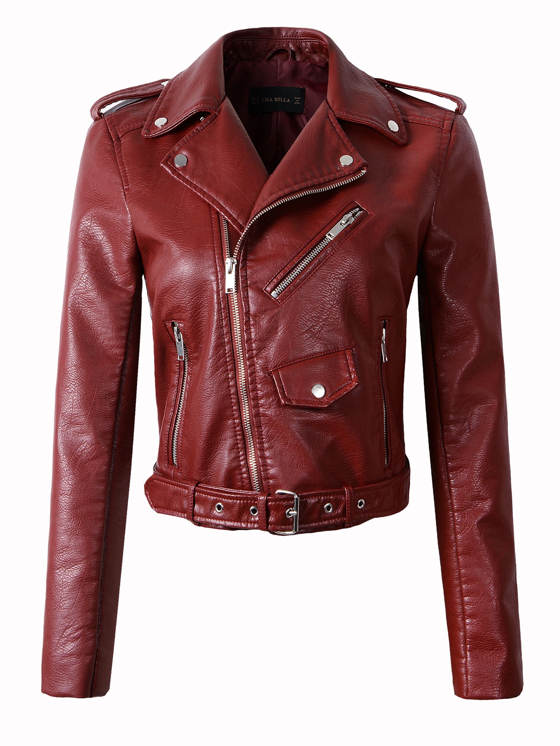 Motorcycle Leather PU Jackets - Forever Growth 