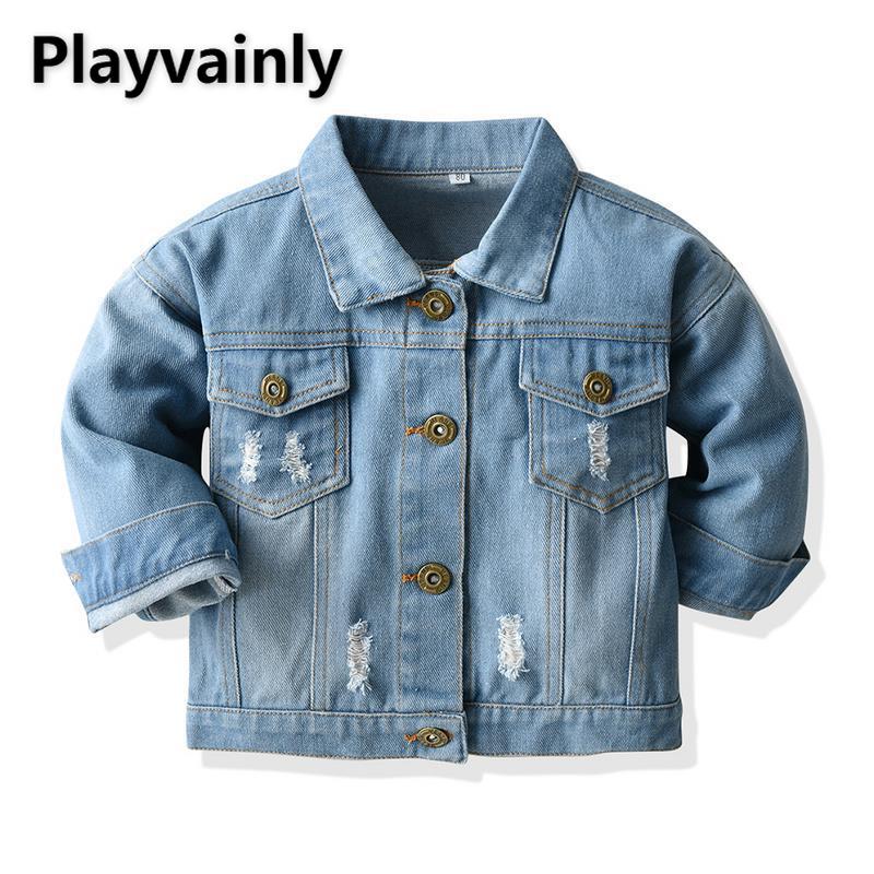 Boys/Girls Casual Blue Denim Jacket - Forever Growth 